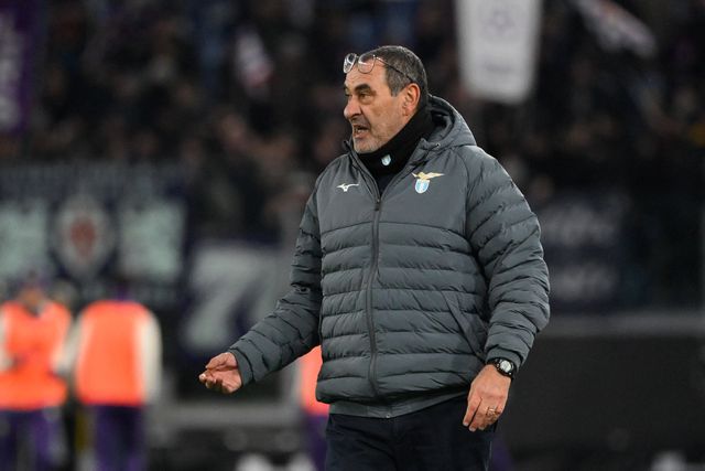 Sarri é o treinador dos 'laziale'