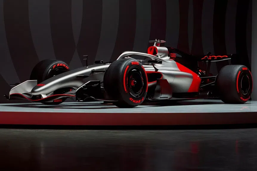 Sexta-feira ficaremos a conhecer o novíssimo Audi de F1 (foto Audi)