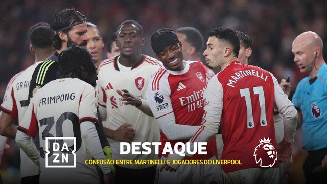 Polémica: Martinelli empurrou Bradley, que se terá lesionado com gravidade