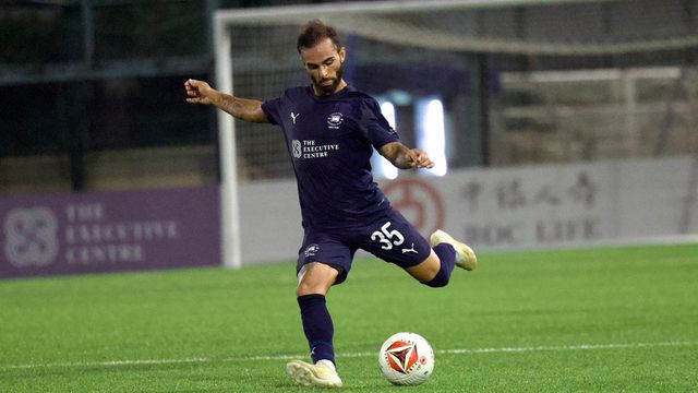 Hugo Moreira em ação pelo Hong Kong FC - Foto: DR