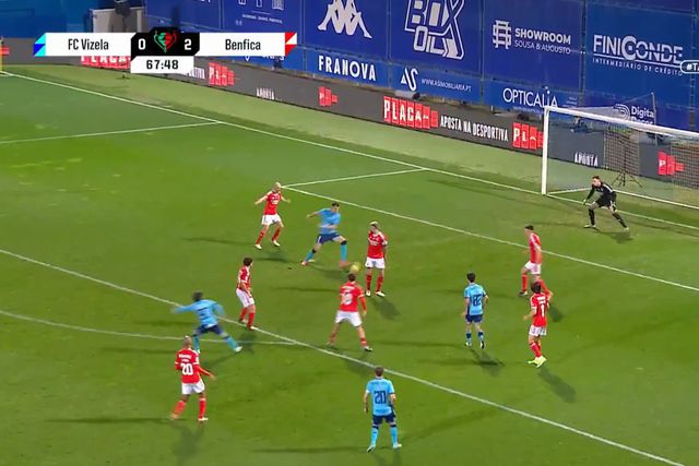 Vídeo: Vizela reduz e não deixa Benfica relaxar