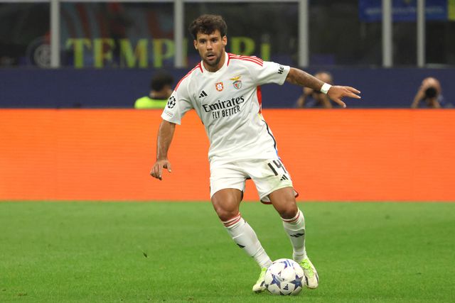 Benfica: Bernat mostra-se a recuperar de lesão (foto)