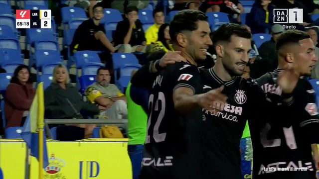 Sem Fábio Silva nem Essugo, Las Palmas perde em casa com o Villarreal