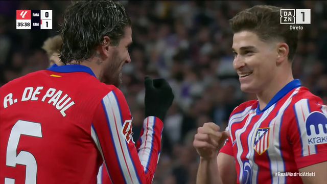 Sangue frio da 'Aranha'! VAR alerta e At. Madrid em vantagem com bela Panenka!