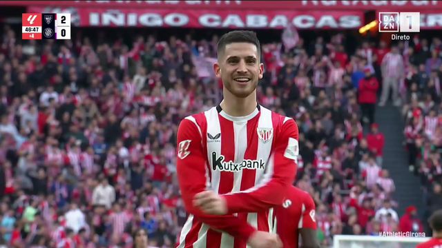 Sancet bisa em quatro minutos, mas Berenguer... Que qualidade!