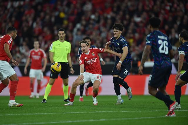 Fase do Benfica-Moreirense