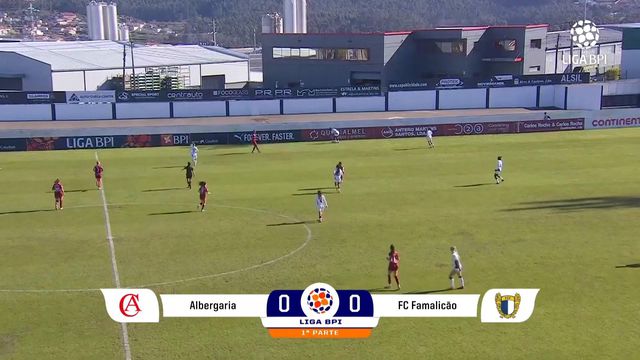 Resumo Liga Feminina: Clube Albergaria-Famalicão (2-2)