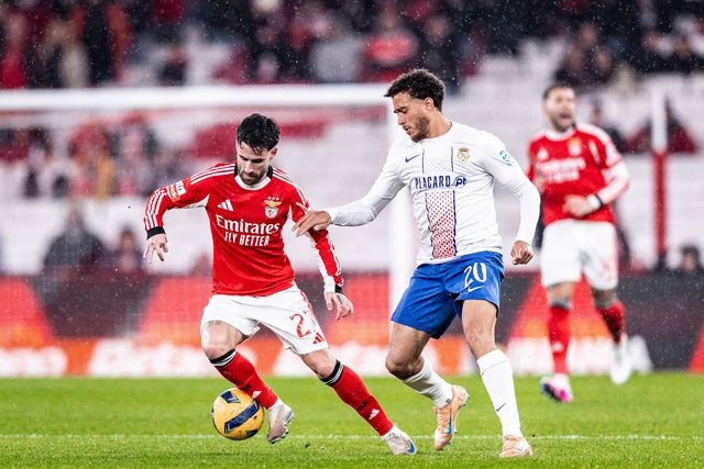 Camisola 20 dos alverquenses marcou no recinto encarnado e lamentou apenas o desaire