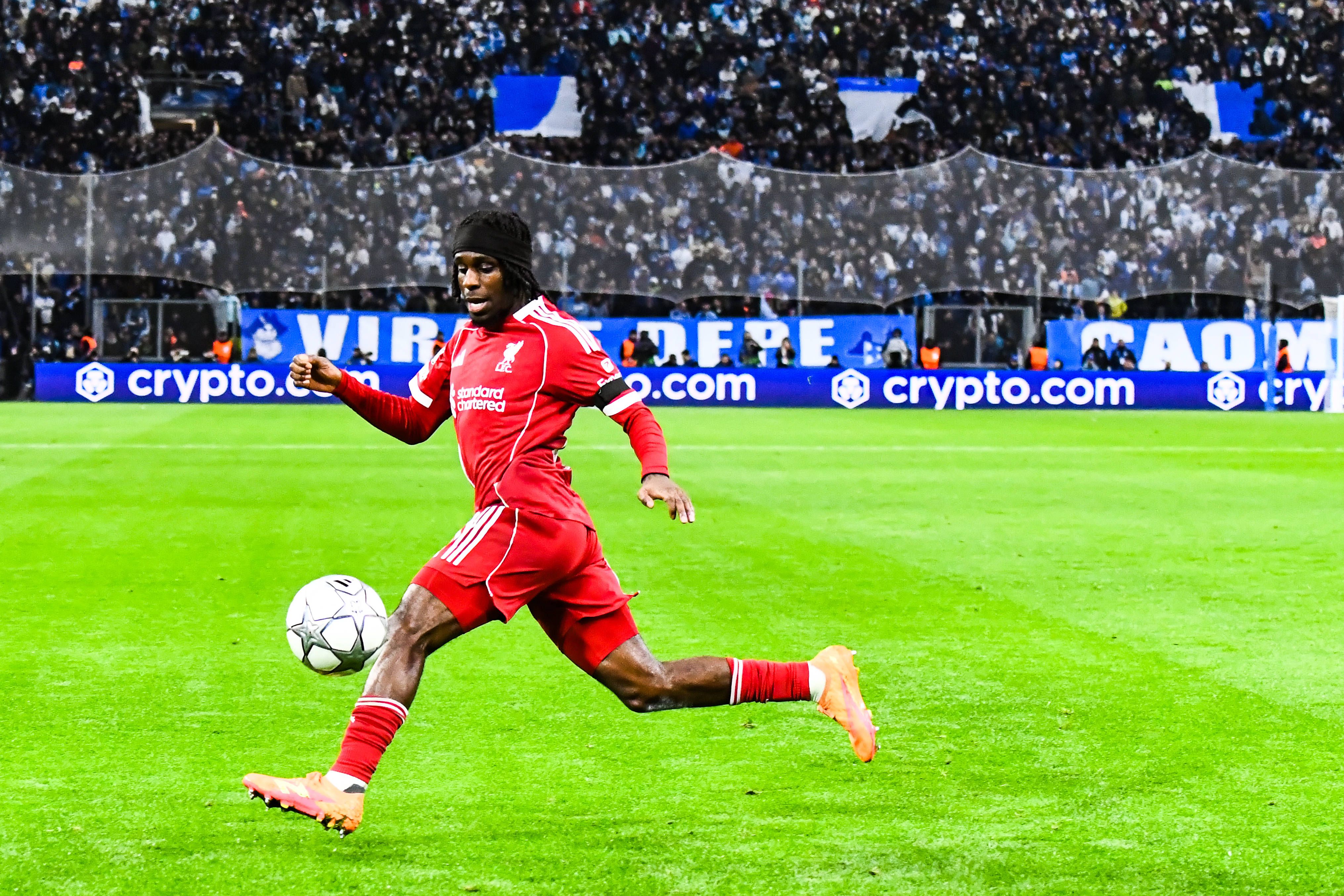 Frimpong – running back. Seria o jogador mais rápido da equipa, provavelmente a par de Mbappé (IMAGO)