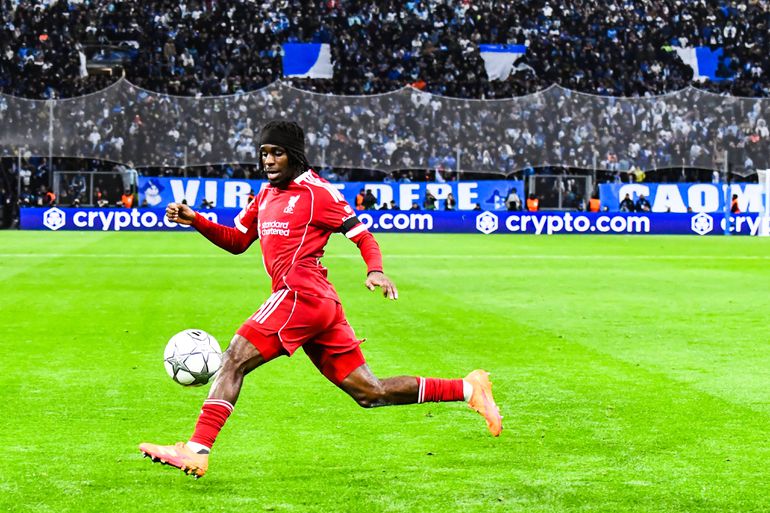 Frimpong – running back. Seria o jogador mais rápido da equipa, provavelmente a par de Mbappé (IMAGO)