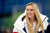 Lindsey Vonn, esquiadora olímpica norte-americana, de 41 anos - Foto: IMAGO