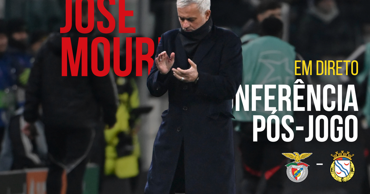 EM DIRETO: José Mourinho analisa jogo com o Alverca