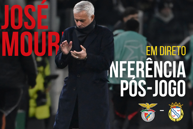 EM DIRETO: José Mourinho analisa jogo com o Alverca