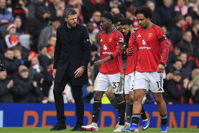 Carrick recuperou Mainoo como aposta inicial - Foto: IMAGO