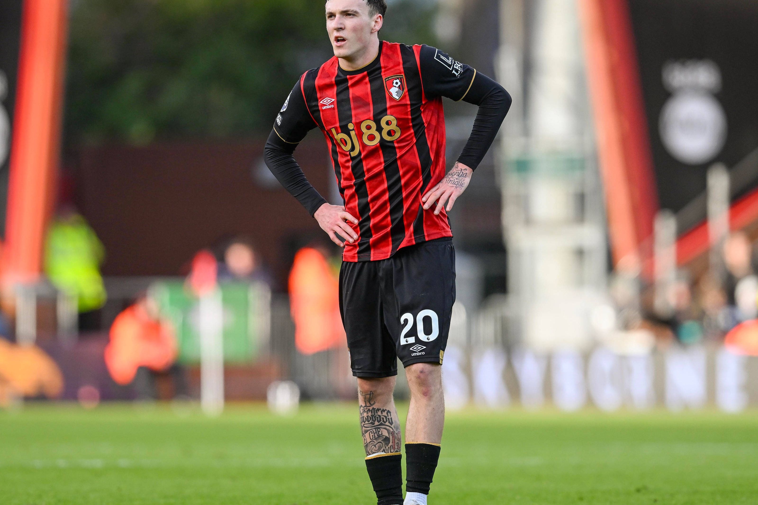 Alex Jiménez, jogador do Bournemouth em definitivo