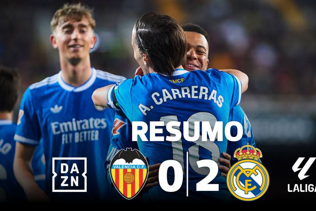 Carreras abriu o caminho para o Real Madrid passar no teste do Mestalla (resumo)