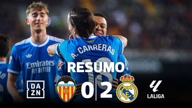 Carreras abriu o caminho para o Real Madrid passar no teste do Mestalla (resumo)