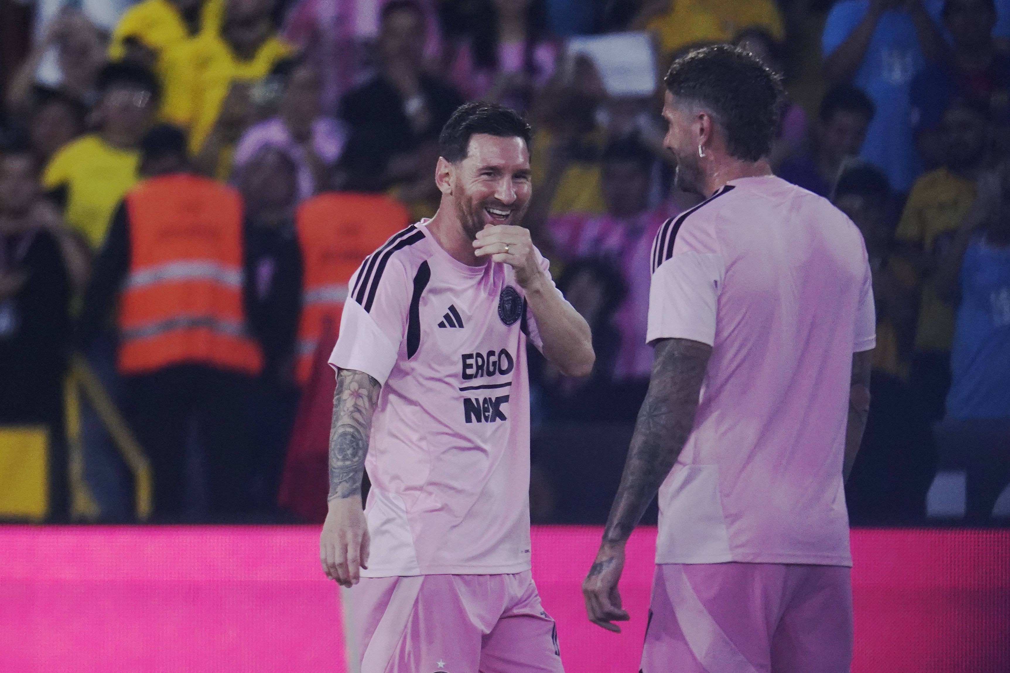 Lionel Messi no Equador ao serviço do Inter Miami