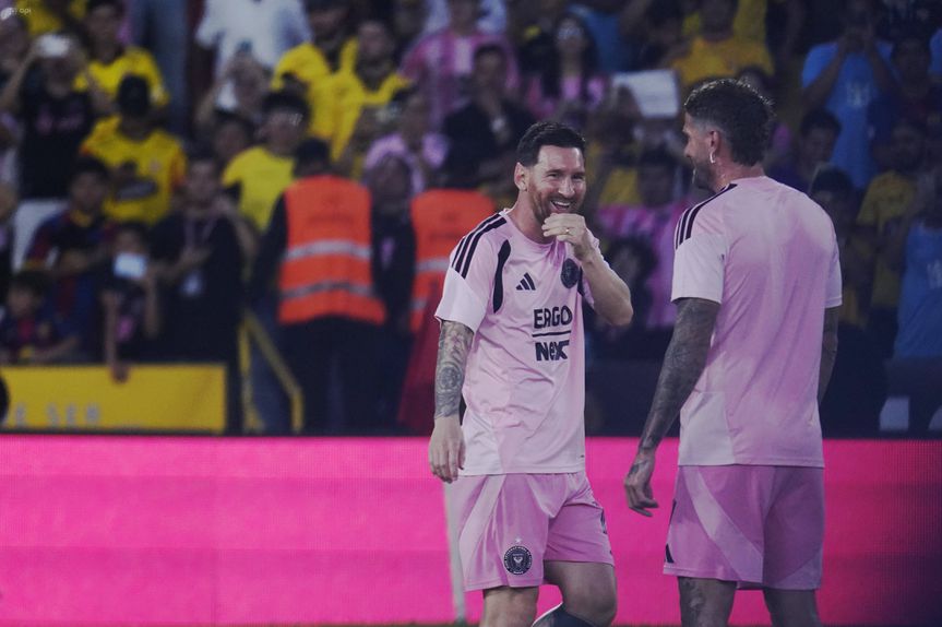 Lionel Messi no Equador ao serviço do Inter Miami