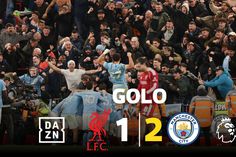 Não marcava em Anfield? Aí está o primeiro golo de Haaland na casa do Liverpool