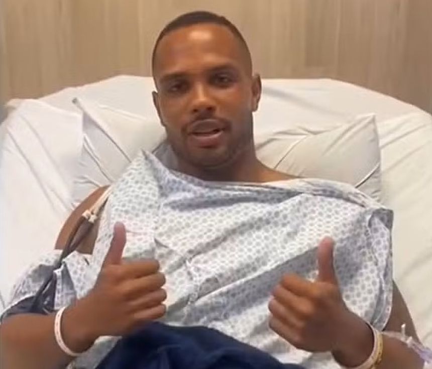 Alexandre Souza continua internado - Foto: Instagram/Sampaio Corrêa