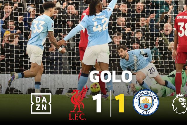 Antecipação de Haaland e Bernardo Silva marca em Anfield