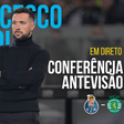 EM DIRETO: siga a antevisão de Farioli ao FC Porto-Sporting