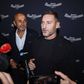 Francesco Totti ao lado do treinador da Juventus, Spalletti