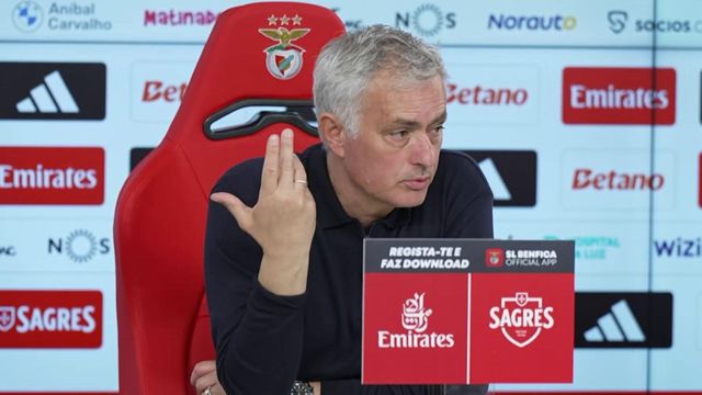 Mourinho: «O Anísio tem golo, é abençoado»
