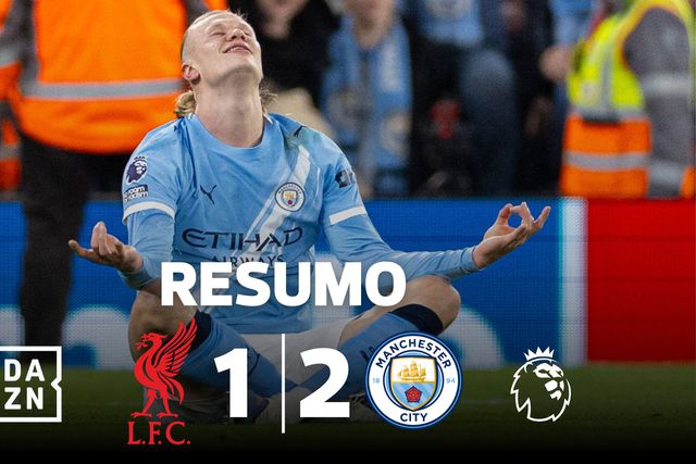 Golaço, reviravolta e expulsão: Manchester City vence jogo alucinante em Anfield (resumo)