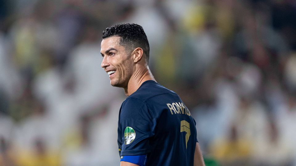 Ronaldo ri-se do penálti assinalado a favor do Al Hilal (vídeo e foto)