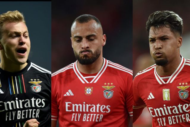 Benfica: goleadores de 'pólvora seca'
