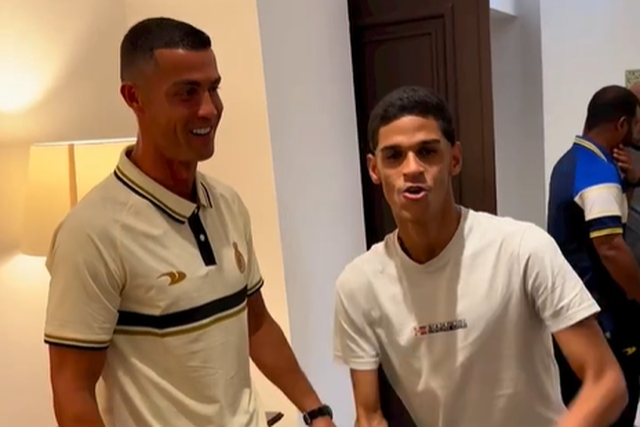 Luva de Pedreiro foi pai e não esqueceu Cristiano Ronaldo