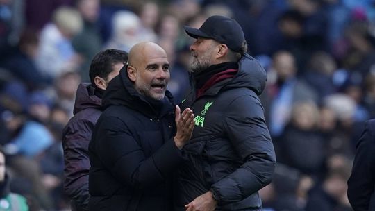 Guardiola revela conversa com Klopp: «Fiquei com a sensação…»