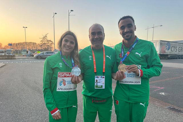 «Que as medalhas da Salomé e do Isaac sejam o início de grandes feitos»