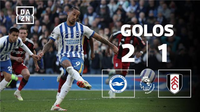 Pesadelo para Marco Silva: Brighton vence com golo aos 90+8 (vídeo)