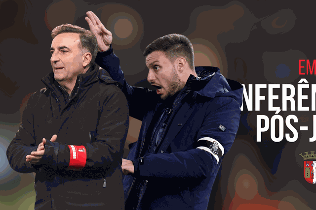 EM DIRETO: Carvalhal e Anselmi analisam SC Braga-FC Porto