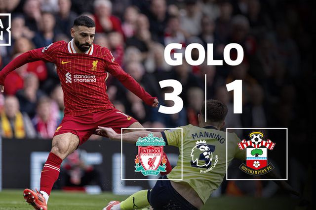 Salah iguala registo de Aguero com este golo histórico (vídeo)