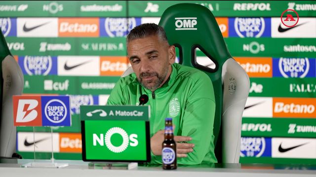 Rui Borges: «Às vezes, Ruben Amorim jogava com dois extremos de pé contrário»