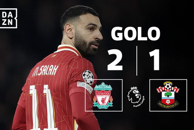 Salah não enganou Ramsdale, mas penálti marcou à mesma (vídeo)