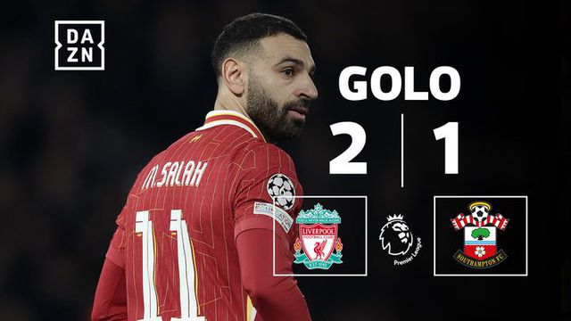 Salah não enganou Ramsdale, mas penálti marcou à mesma (vídeo)