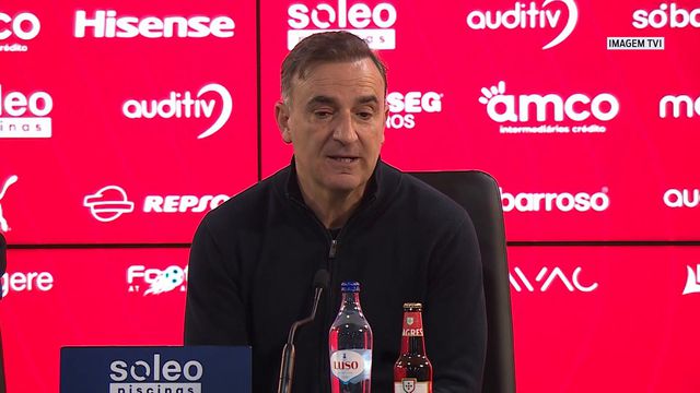 Carlos Carvalhal sem dúvidas: «É uma vitória justa»