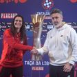 Filipa Patão, treinadora do Benfica, e Miguel Aleixo, treinador-adjunto do Sporting, projetaram a final da Taça da Liga, que se realiza este domingo, em Leiria