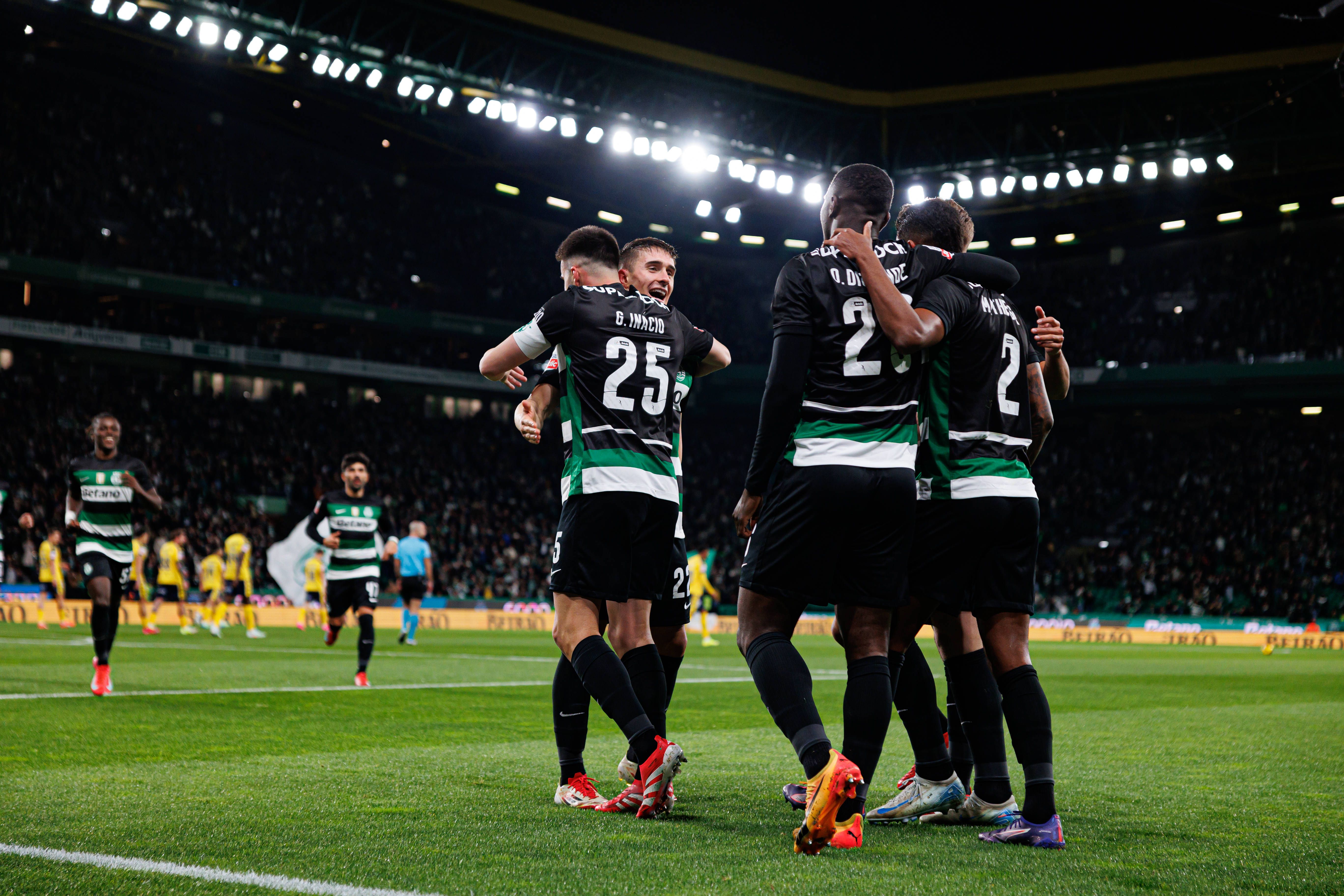 Onze provável (e reforçado) do Sporting com o Casa Pia