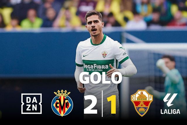 Martim Neto assiste André Silva para golo do Elche