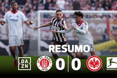 Frankfurt empata e atrasa-se na luta pelas competições europeias (resumo)