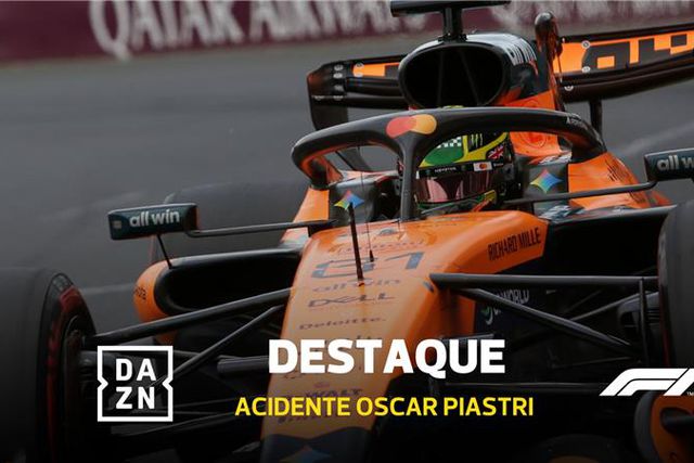 Oh não! Despiste deixa Piastri fora da corrida de casa ainda no aquecimento