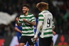 Luis Suárez marcou 31 dos 100 golos do Sporting (Miguel Nunes)