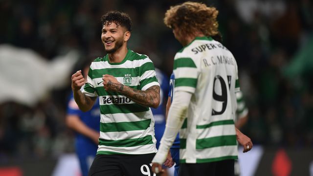 Luis Suárez marcou 31 dos 100 golos do Sporting (Miguel Nunes)