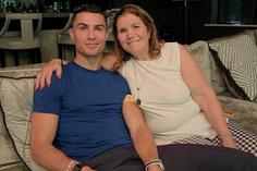 Cristiano Ronaldo com Dolores Aveiro